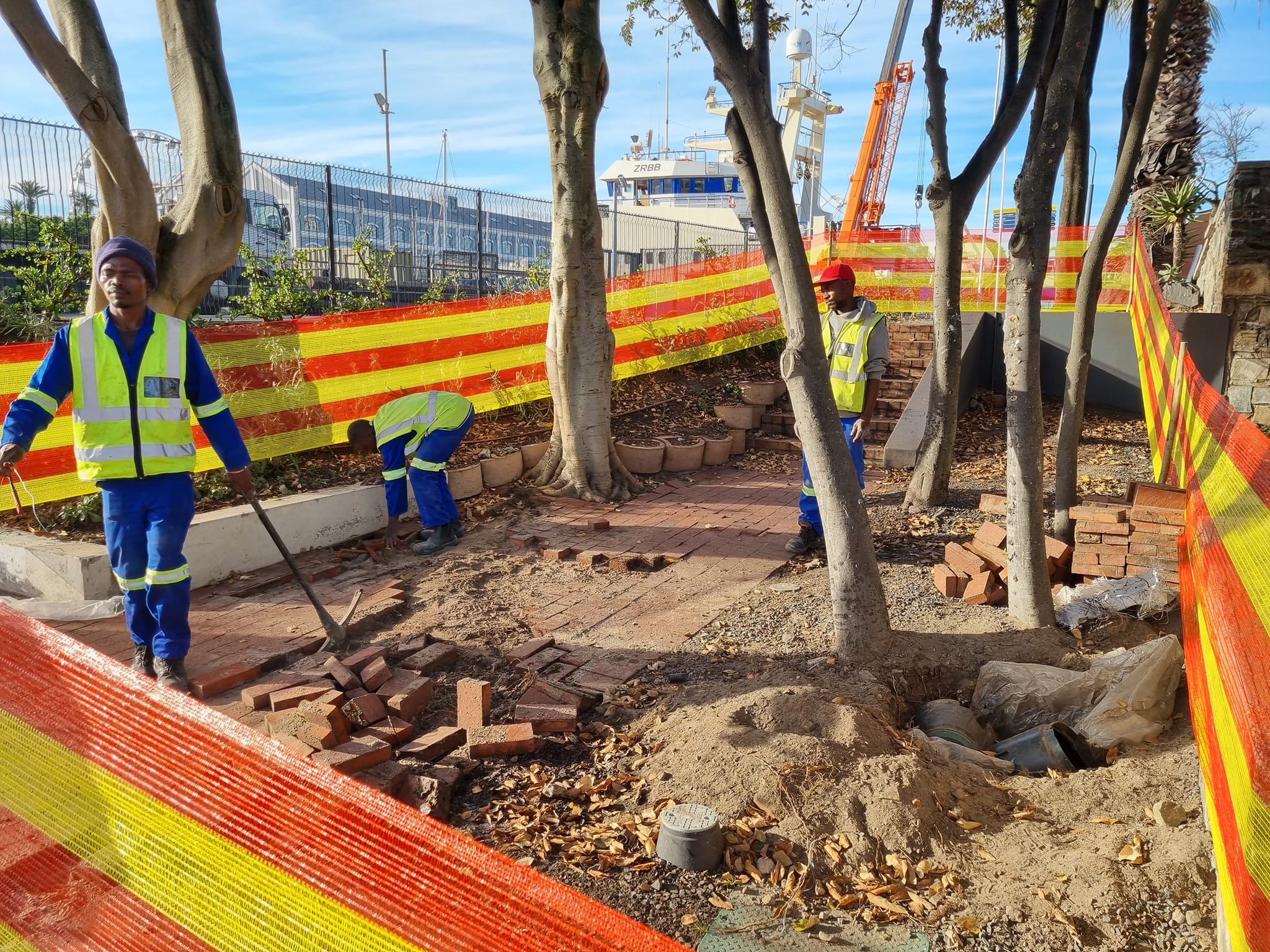 paving